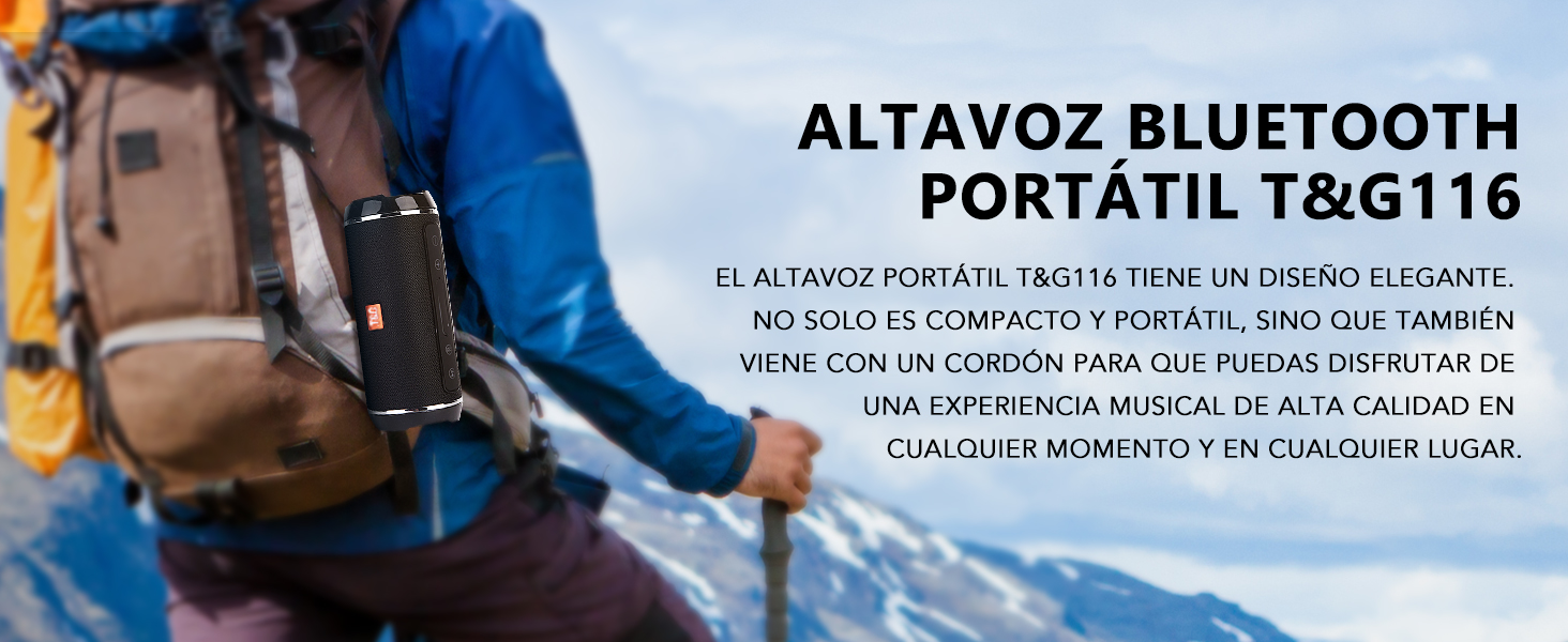 Altavoz Bluetooth Potente