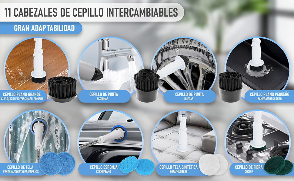 Apto para todo lo relacionado con el hogar: baños, cocina, coche, azulejos y paredes.