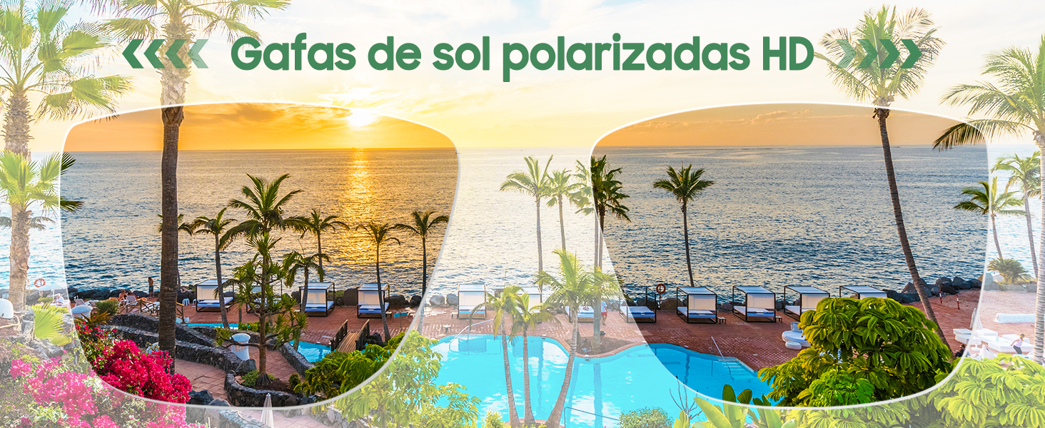 Gafas de Sol Hombre Polarizadas