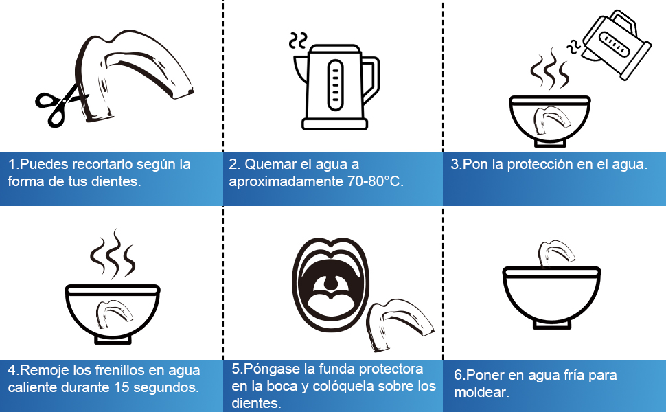 El texto dice: «Ropa de maternidad Butterluxe» y «Muévete con facilidad, disfruta de la comodidad, en cualquier lugar y en cualquier momento». Serie de fotos que muestran un producto de ropa de maternidad azul en uso sobre una colchoneta de ejercicios.