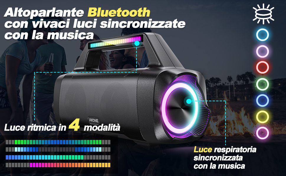 coluna bluetooth portátil altavoz portatil