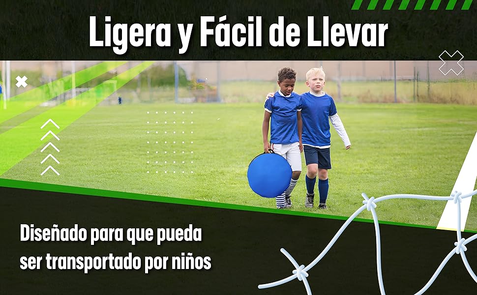 Porteria futbol plegable