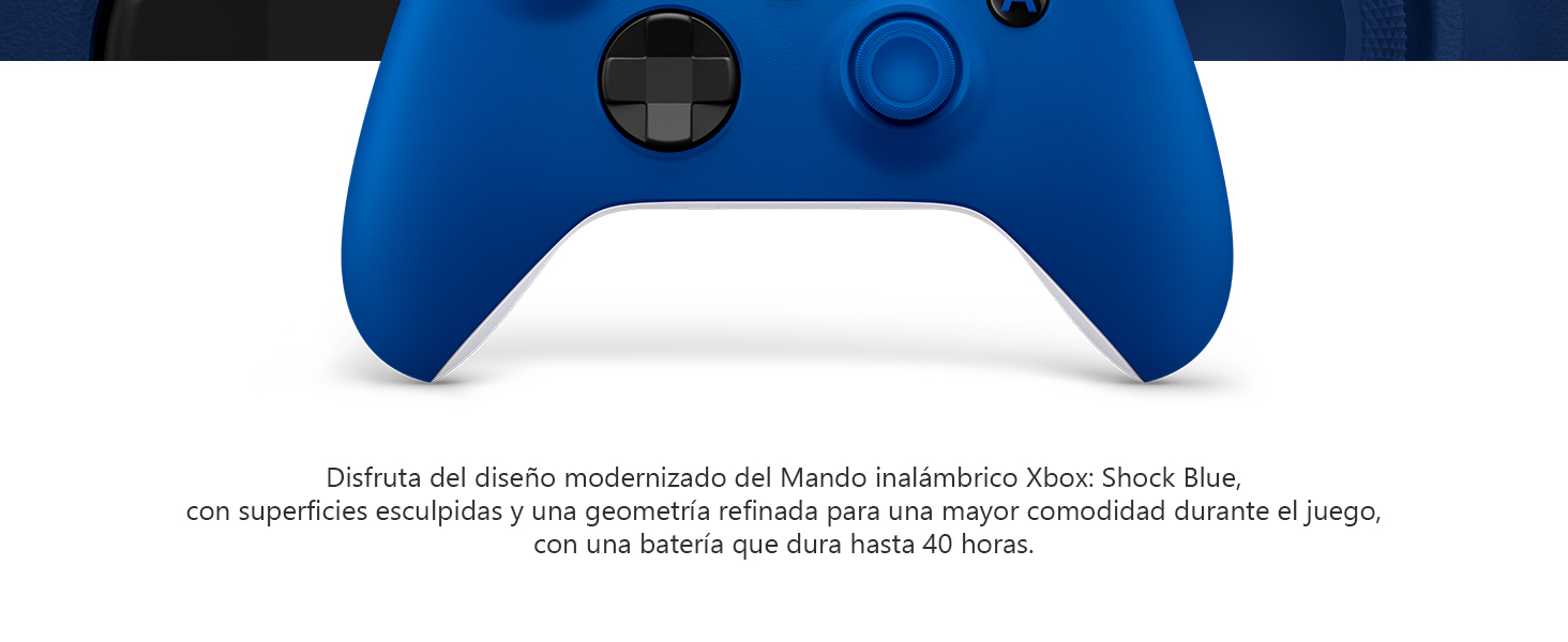 Mando Inalámbrico Xbox Shock Blue