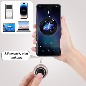 Mini Altavoz Portátil de Viaje de 3,5 Mm Altavoz portátil Altavoces Recargables para Teléfono