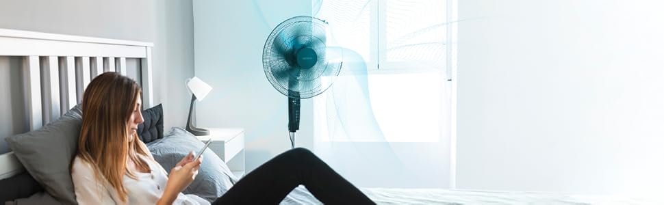 Ventilador de pie EnergySilence 610 MaxFlow Control de Cecotec