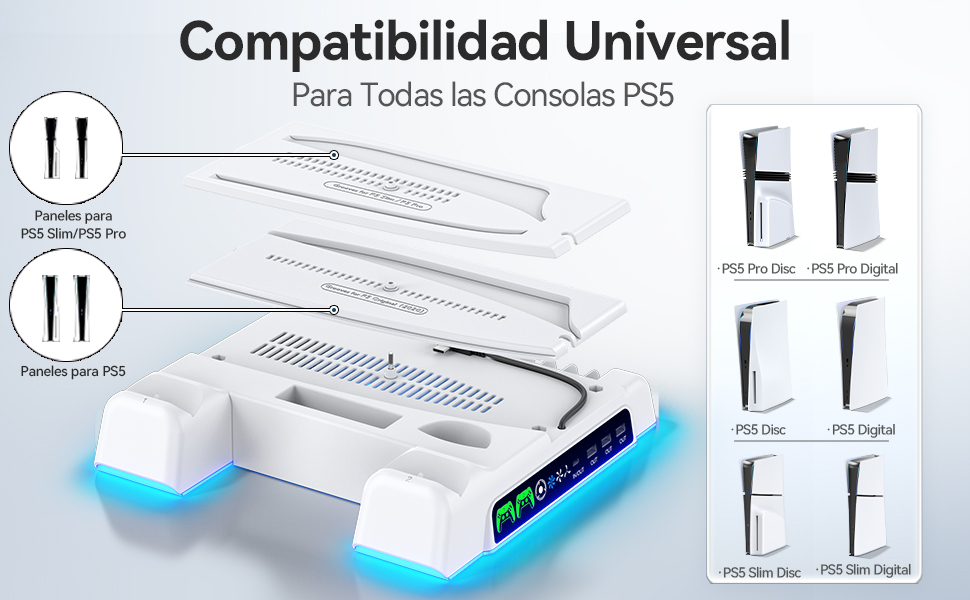 Soporte para PS5 y PS5 Slim