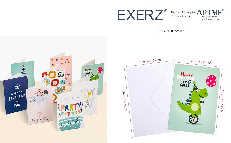 Exerz - Juego de perforadoras de papel de 40 piezas en una caja de almacenamiento