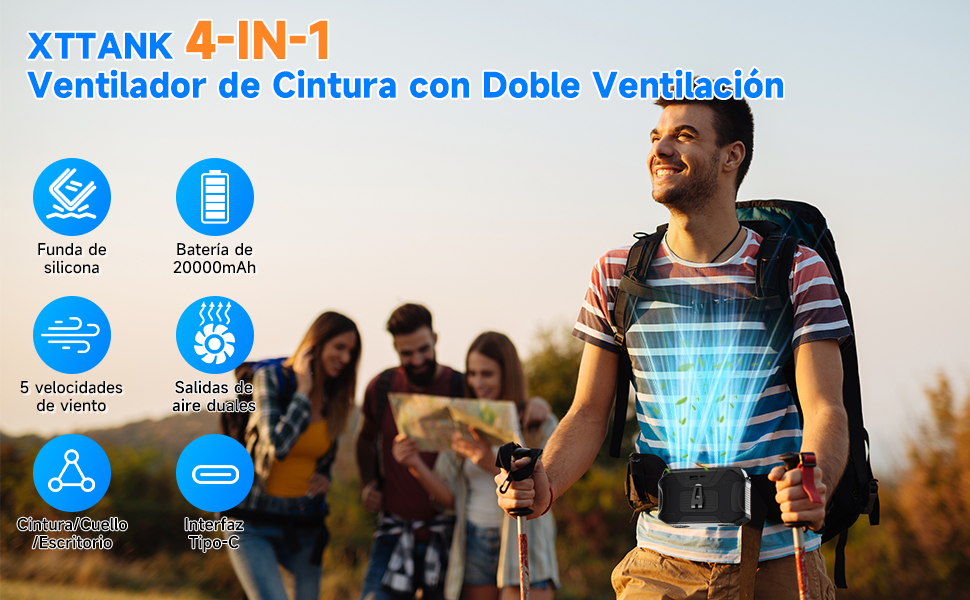 ventilador de cintura