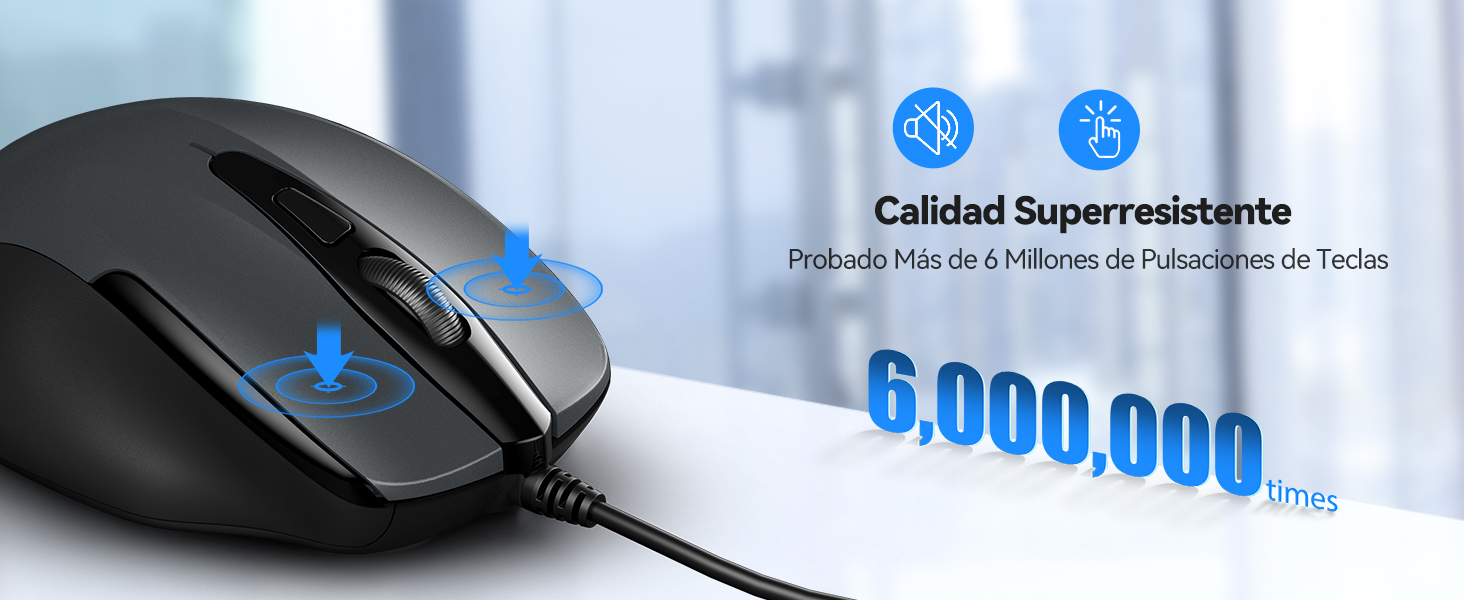 Ratón con Cable