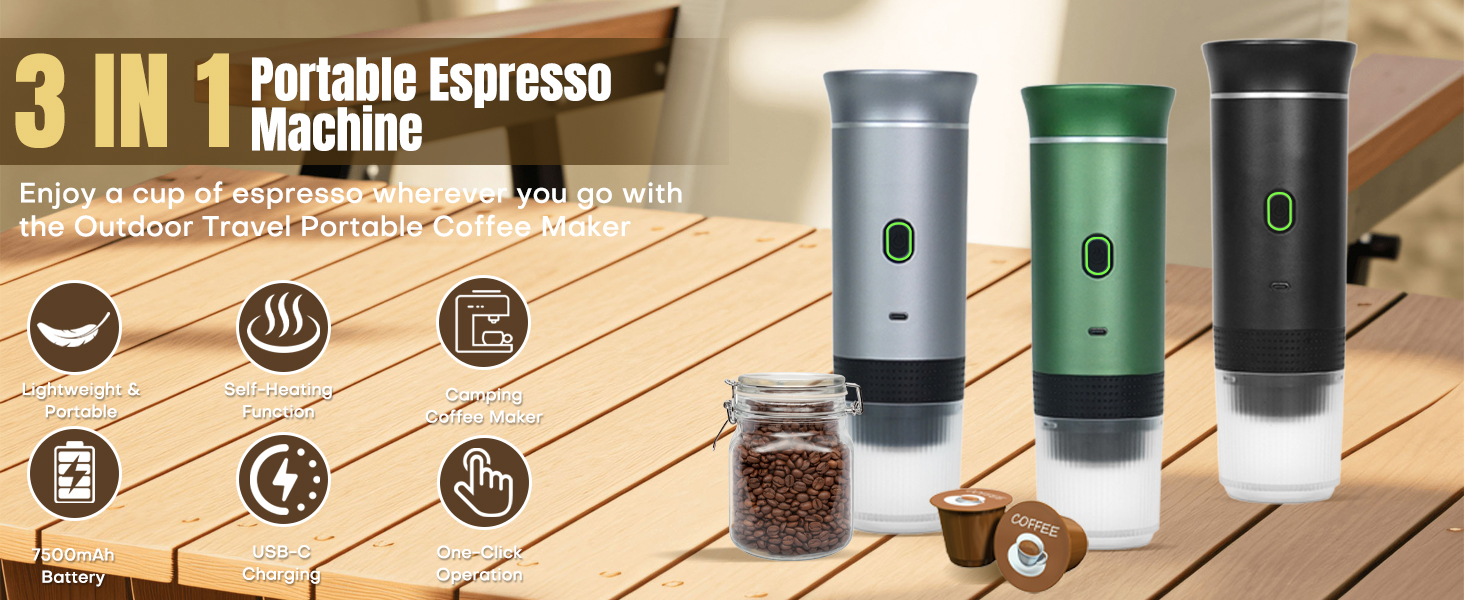 Máquina de Café Portátil