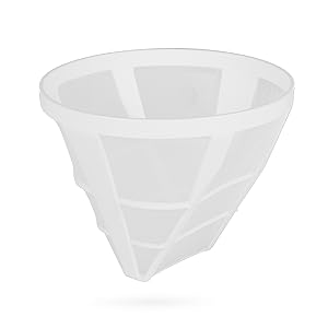 Incluye un cómodo filtro oscilante con filtro para café lavable