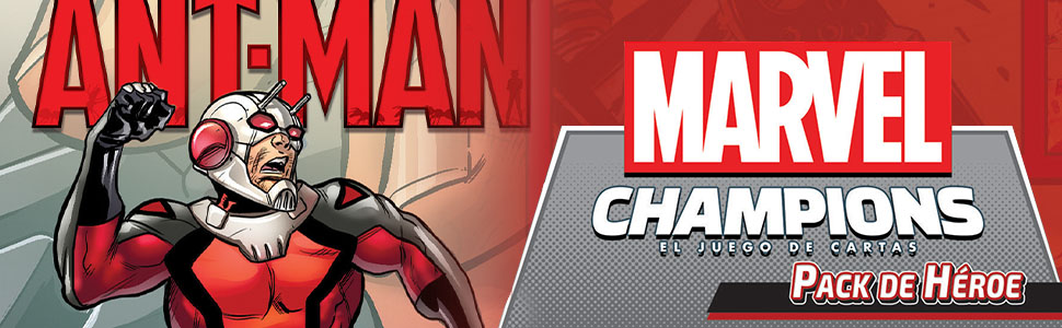 Ant-Man, Marvel champions, juego de cartas, batalla, ffg, asmodee