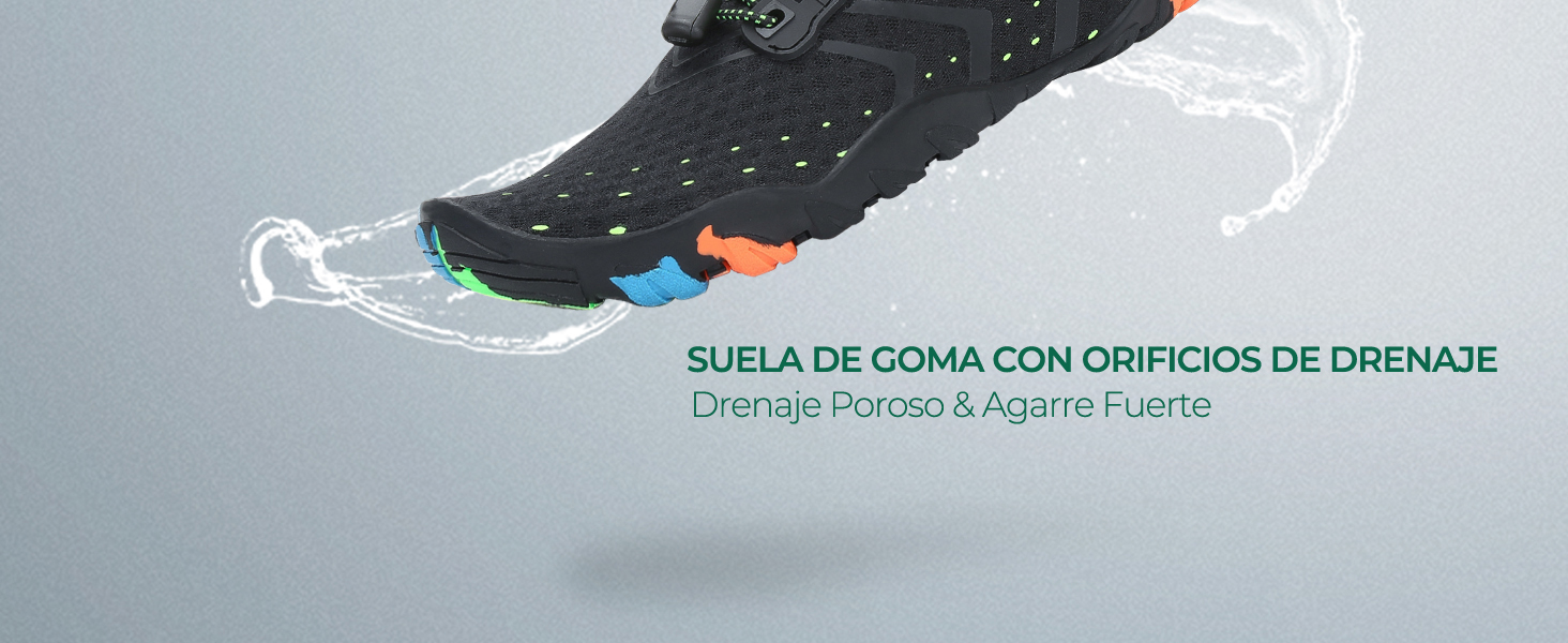 zapatillas agua