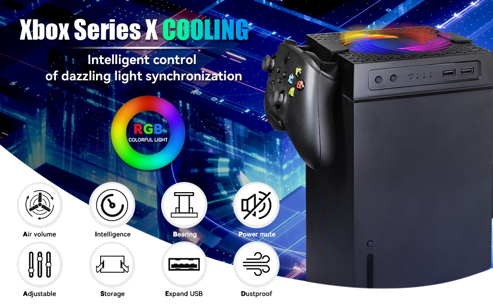 Ventilador para Xbox Series X Cooling Fan