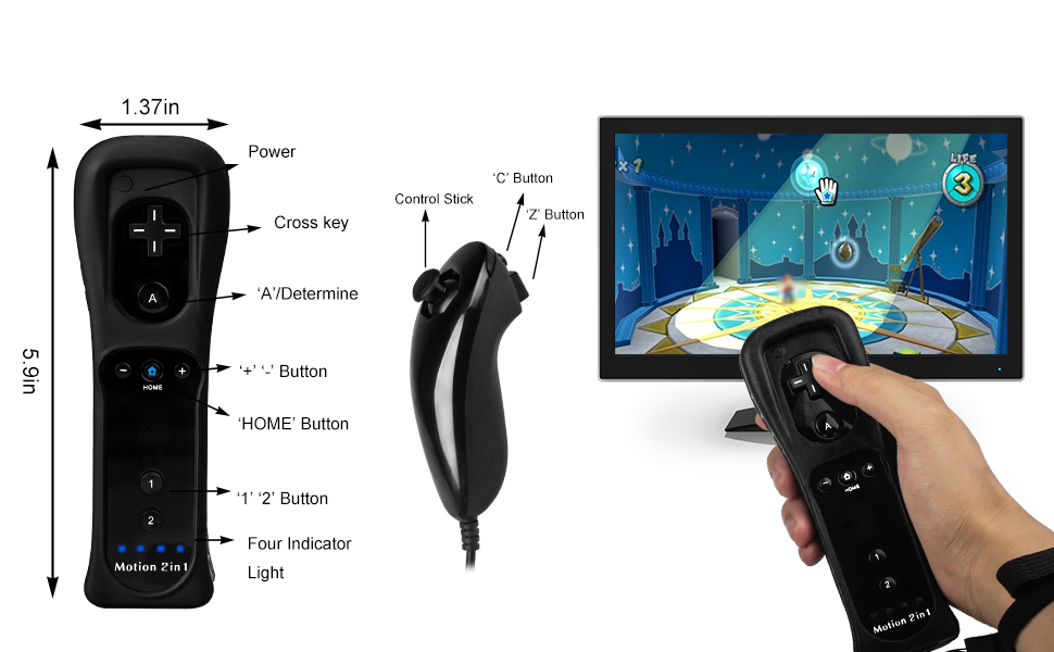 Controlador para Wii