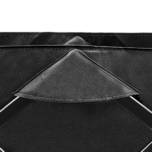 Carro de Mano de TLV, Plegable para Jardín Casa Almacén Playa con 4 Ruedas y Bolsa, detalles.