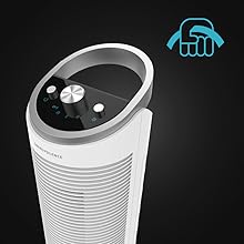 climatizador evaporativo con asa para un fácil transporte de cecotec