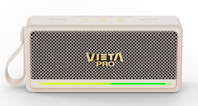 altavoces retro vieta pro orpheo blanco vintage inalambrico bluetooth antiguo