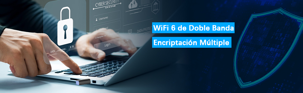WiFi 6 de Doble Banda, Encriptación Múltiple