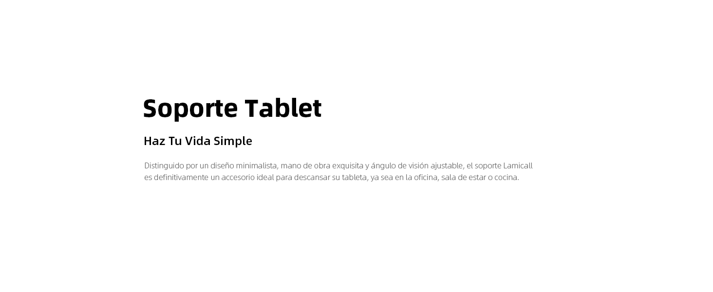 Soporte Tablet