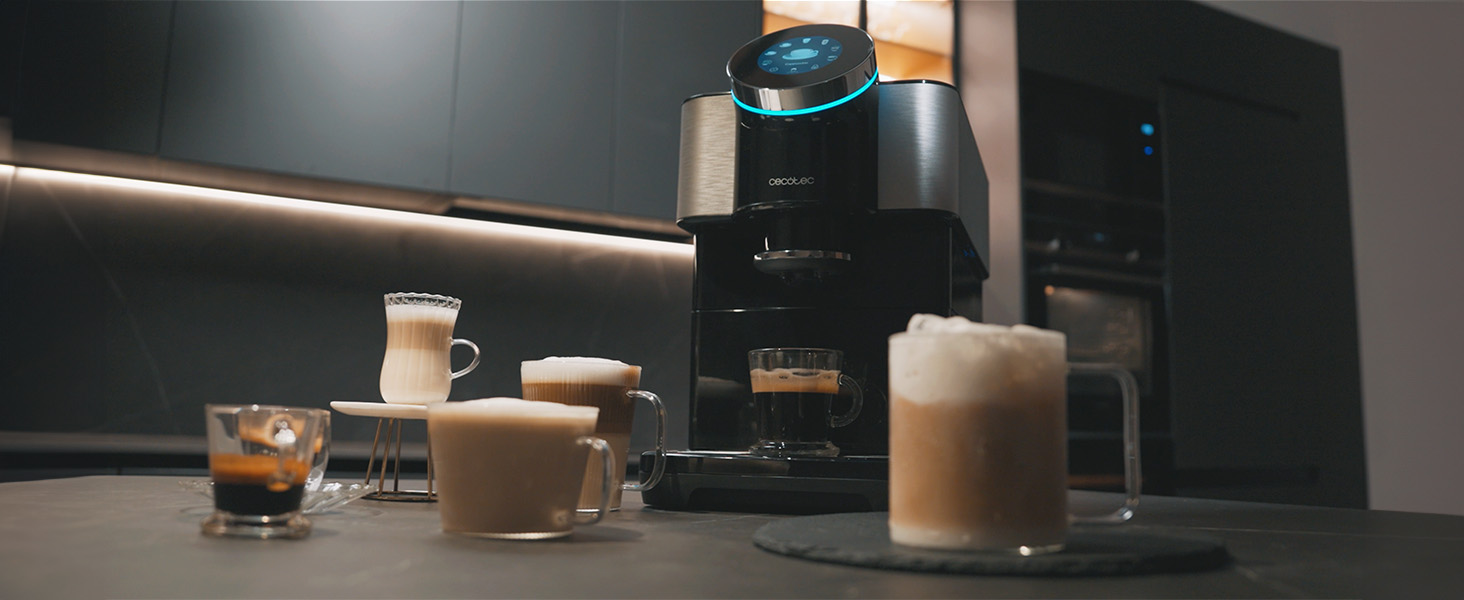 cafetera; cafetera superautomática; cafetera express; cafetera capsulas; cafetera Cecotec; cafe