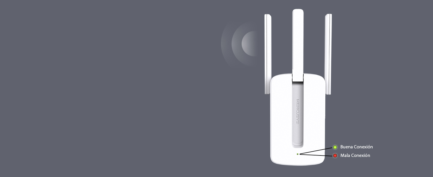 MW300RE - Extensor de Cobertura Wi-Fi 300Mbps