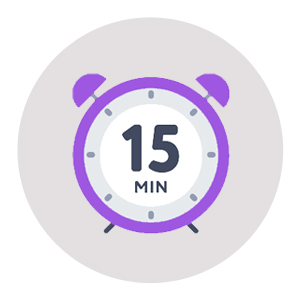 uso 15 minutos