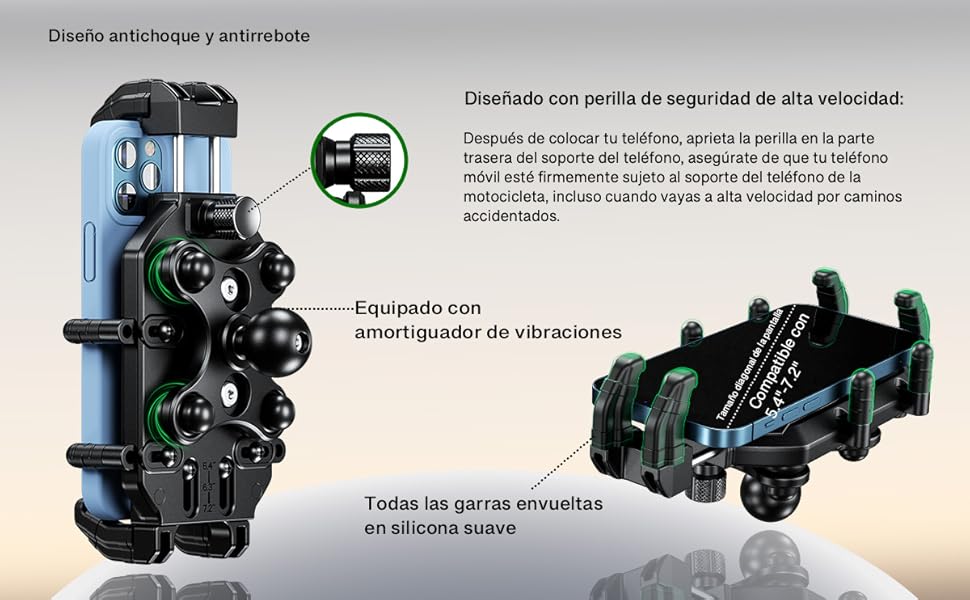 soporte movil moto