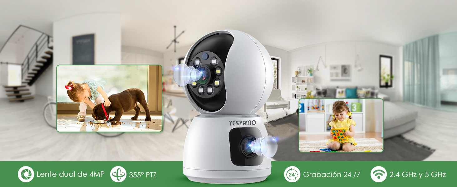 camara vigilancia wifi interior