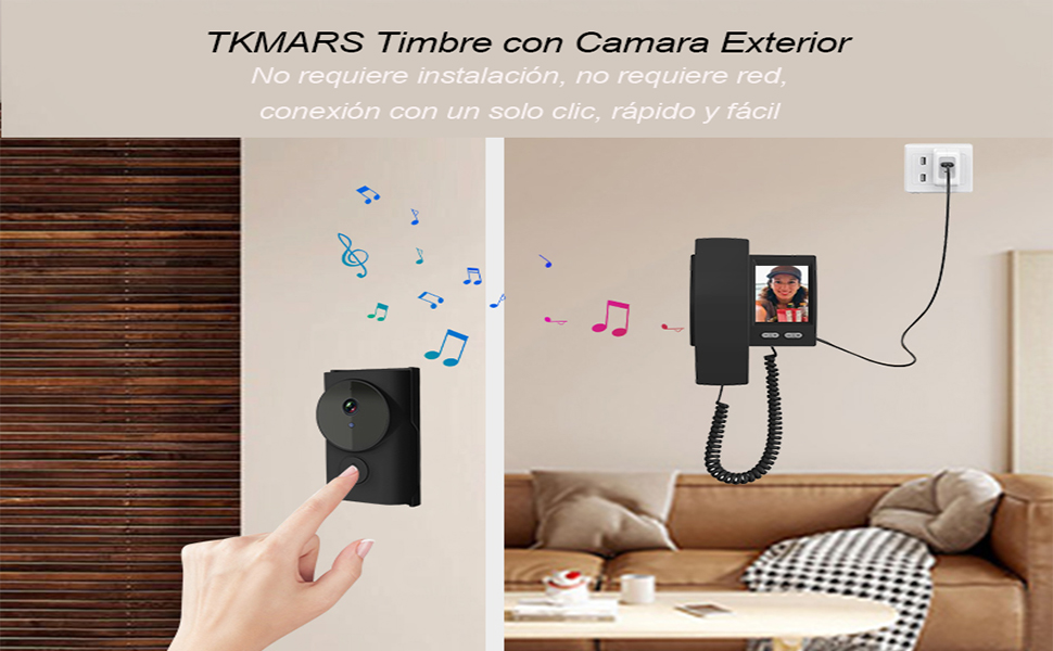 Timbre con Camara Exterior