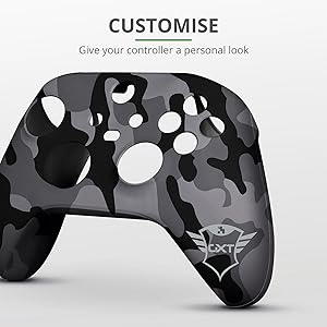 GXT 749K Controller Silicon Skins for Xbox – black camo
