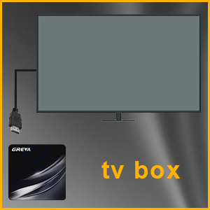 Android TV Box 4K Android Box 11.0 4GB RAM 64GB ROM WiFi Bluetooth