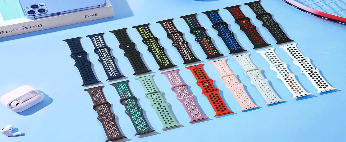 Correa Compatible con Apple Watch Correa - Band 42mm 44mm 45mm 49mm 38mm 40mm 41mm,