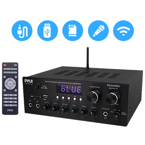Amplificadores Potencia Sonido Audio Estéreo Bluetooth Inalámbrico Compacto Digital Sistema