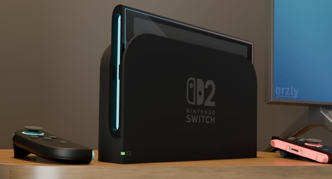 Protector de pantalla Switch 2 se ajusta perfectamente, asegurando acople suave sin interferencias.