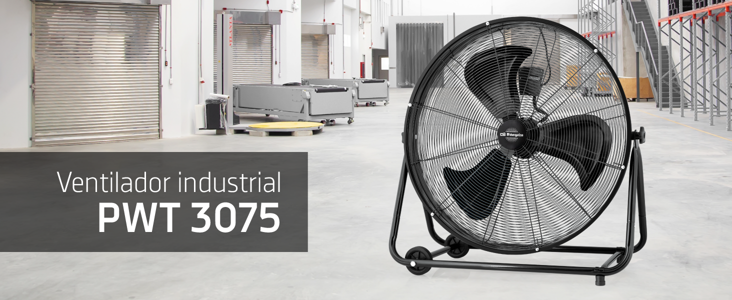 Ventilador industrial PWT 3075 de Orbegozo