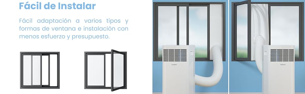 Aire Acondicionado Portátil Bajo Consumo