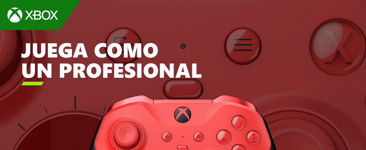 Mando Xbox Elite Series 2 Core Rojo