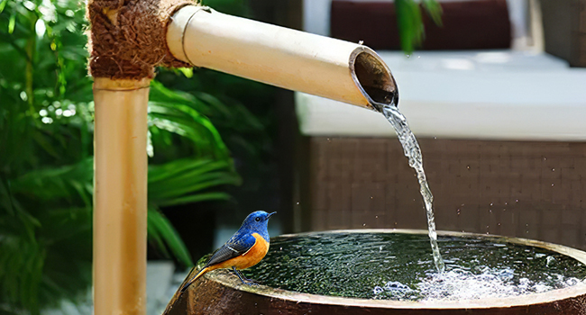 solar water features