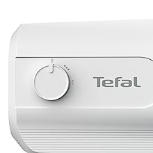 El texto dice «Imagen 6» y «Tefal». Primer plano de un aparato blanco con dial de control circular y visible la marca Tefal.