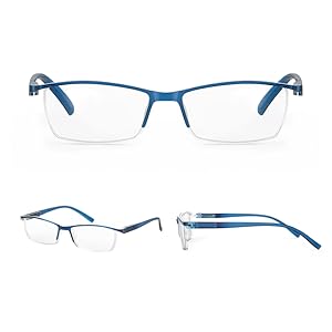 Gafas Presbicia Flexibles Gafas de lectura estilo vintage Anti-reflejantes Anti Fatiga Anti-UV