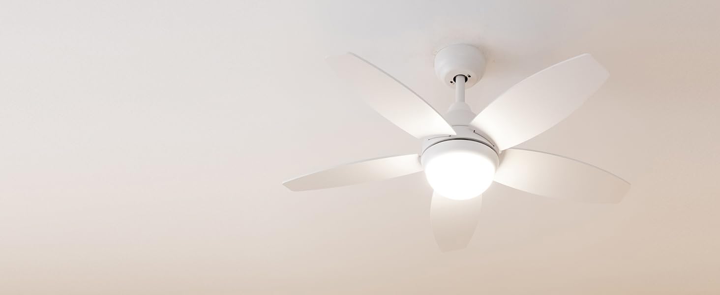 ventilador de techo; ventilador de techo con luz; lampara ventilador; cecotec; EnergySilence Aero