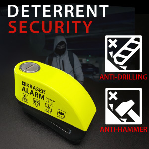 kraser wa6y; antirrobo moto alarma; candado disco; candado moto; antirrobo alarma; pinza scooter