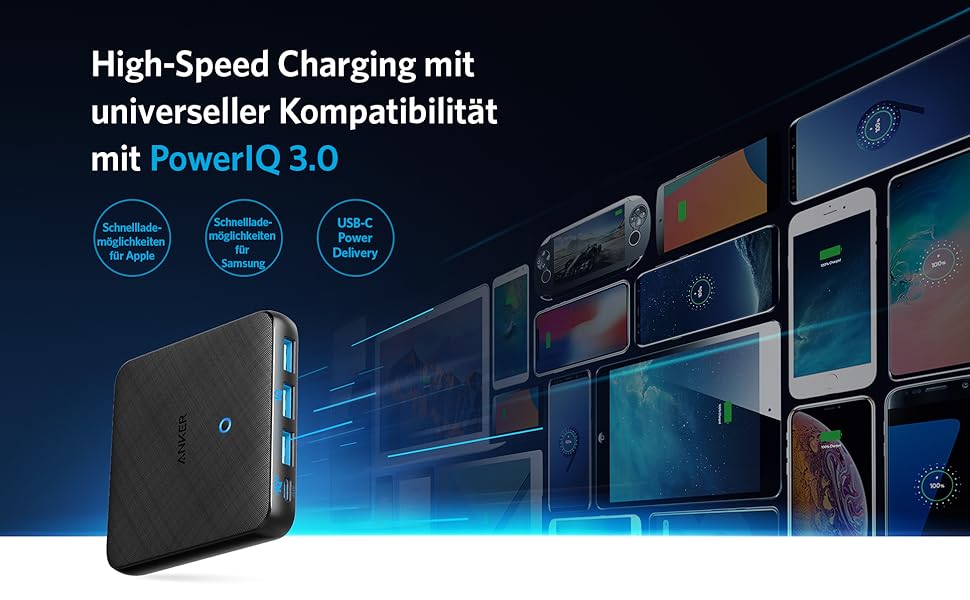 Anker PowerPort Atom III Slim USB-C - Cargador