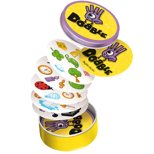 Dobble, Dobble Clásico, Asmodee, Juego de cartas, Fun Fast Games, Zygomatic