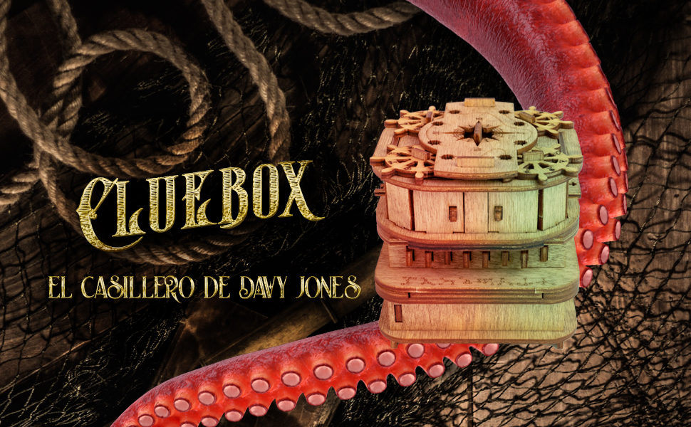 escape room juego de lógica stratgie cassette de madera denqu in a Box 3D Caja de regalo