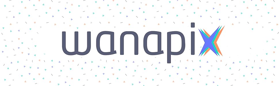 Logo personalización Wanapix empresa productos personalizados seguridad calidad