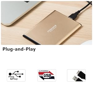 Disco duro externo portátil 2.5 inch USB 3.0 hdd maxone expansión copia seguridad almacenamiento