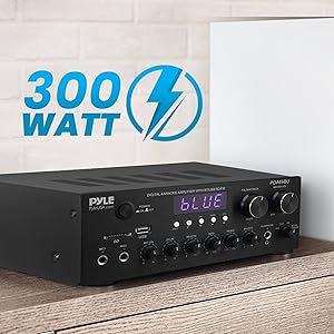 Amplificadores Potencia Sonido Audio Estéreo Bluetooth Inalámbrico Compacto Digital Sistema