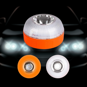 luz, emergencia, amarilla, blanca, led, coche, carretera, intermitente accidente encendido magnético